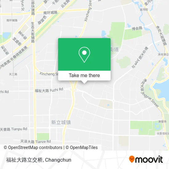 福祉大路立交桥 map