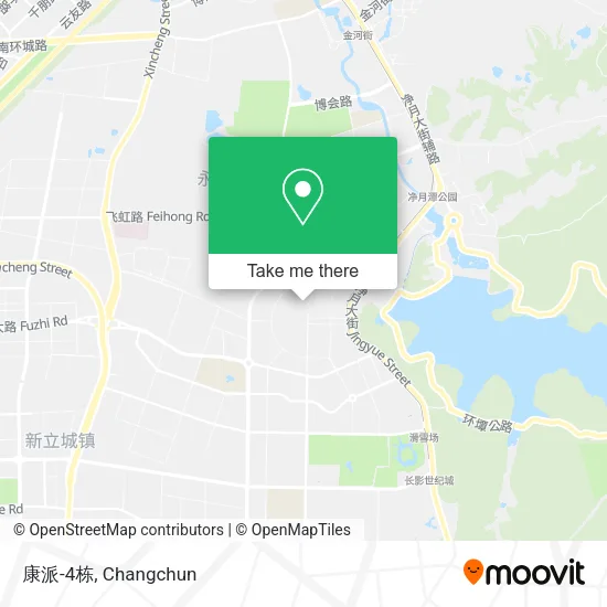 康派-4栋 map
