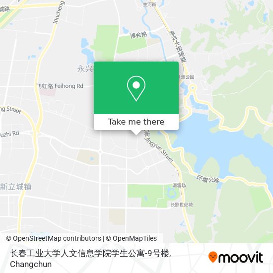 长春工业大学人文信息学院学生公寓-9号楼 map