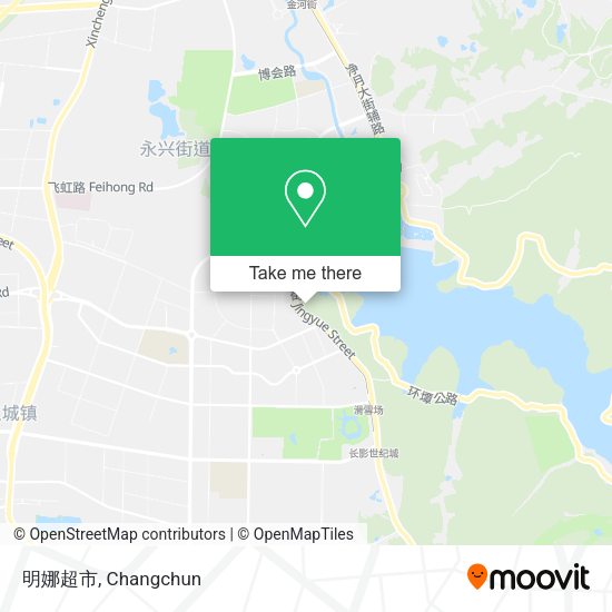 明娜超市 map