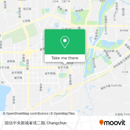 国信中央新城峯境二期 map