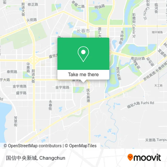 国信中央新城 map
