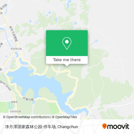 净月潭国家森林公园-停车场 map