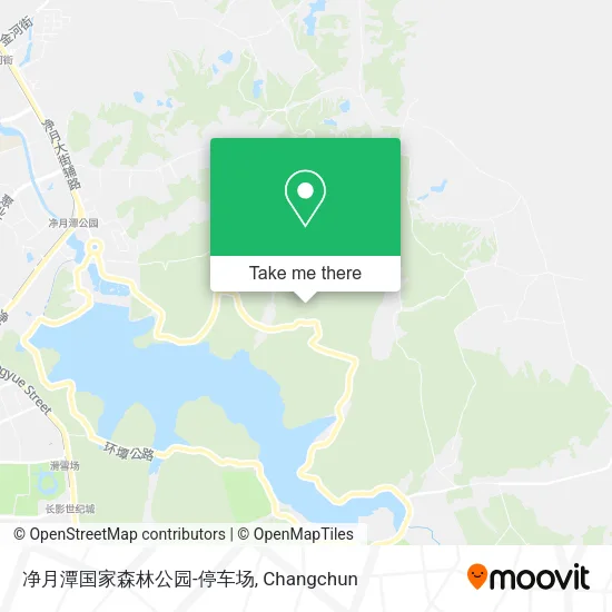 净月潭国家森林公园-停车场 map