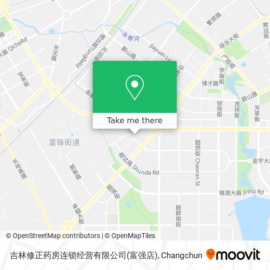 吉林修正药房连锁经营有限公司(富强店) map