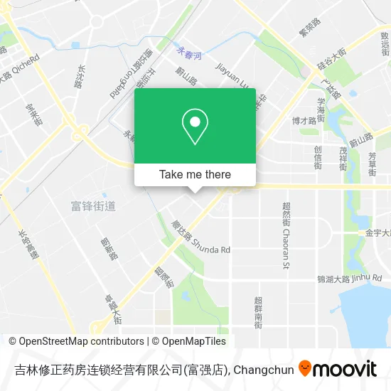 吉林修正药房连锁经营有限公司(富强店) map