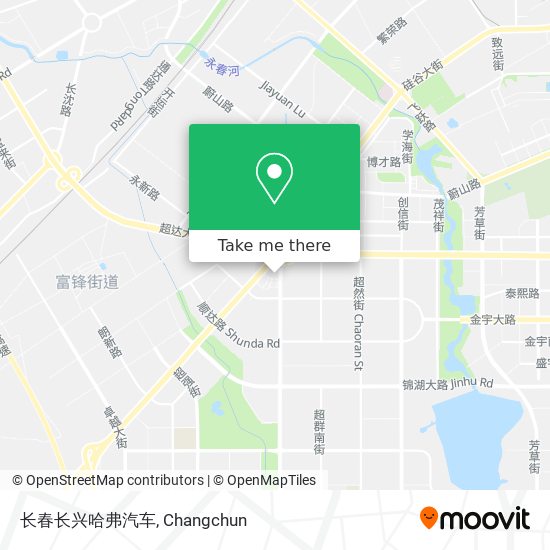 长春长兴哈弗汽车 map