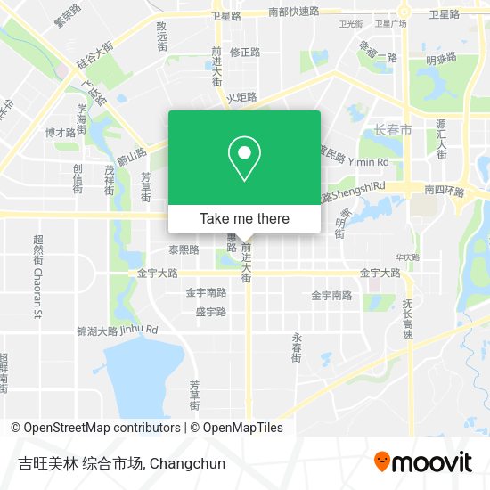 吉旺美林  综合市场 map