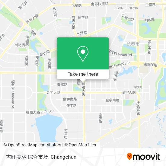 吉旺美林  综合市场 map
