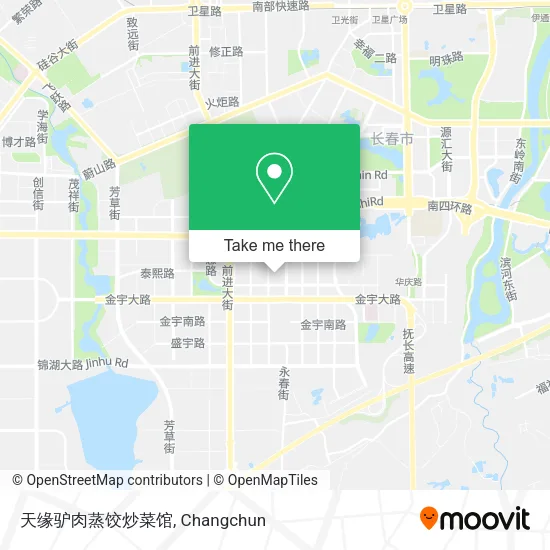 天缘驴肉蒸饺炒菜馆 map