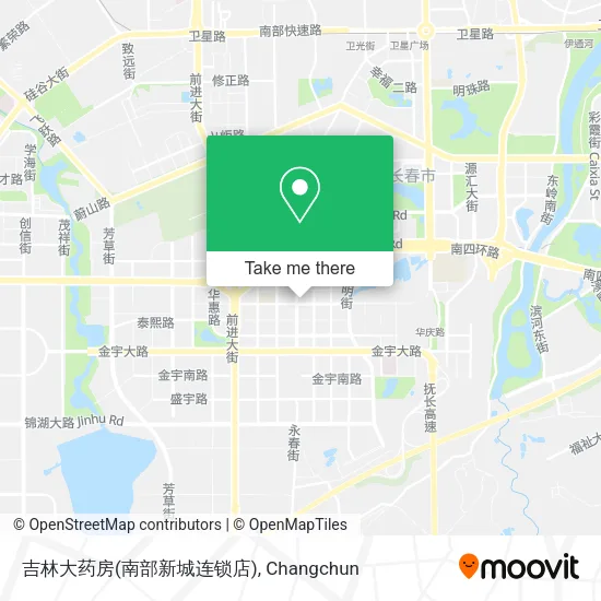 吉林大药房(南部新城连锁店) map