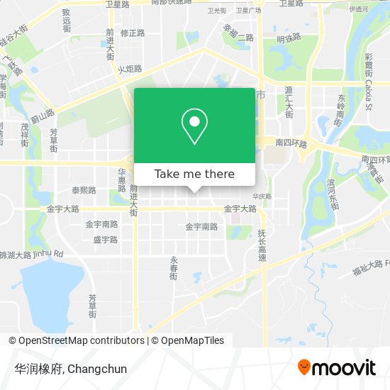 华润橡府 map