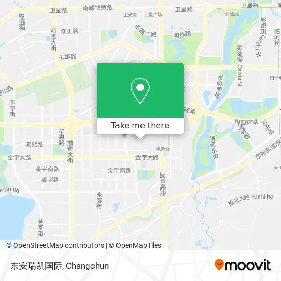 东安瑞凯国际 map