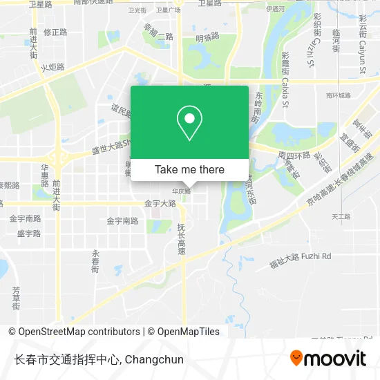 长春市交通指挥中心 map