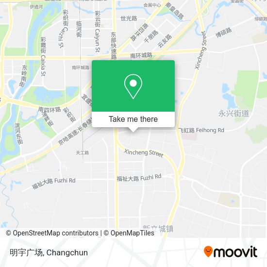 明宇广场 map