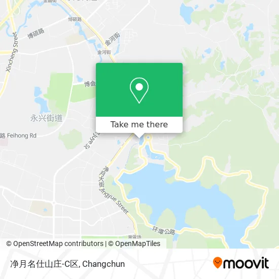 净月名仕山庄-C区 map