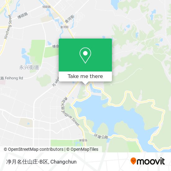 净月名仕山庄-B区 map