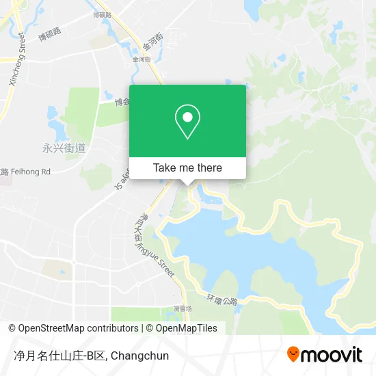 净月名仕山庄-B区 map