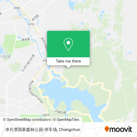 净月潭国家森林公园-停车场 map