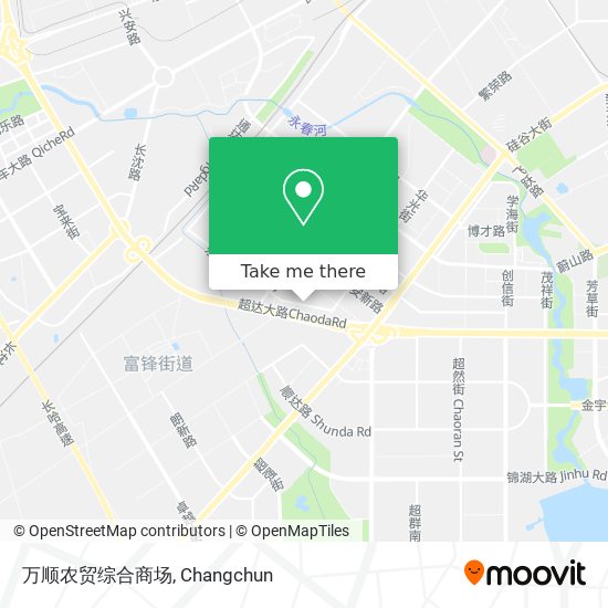 万顺农贸综合商场 map