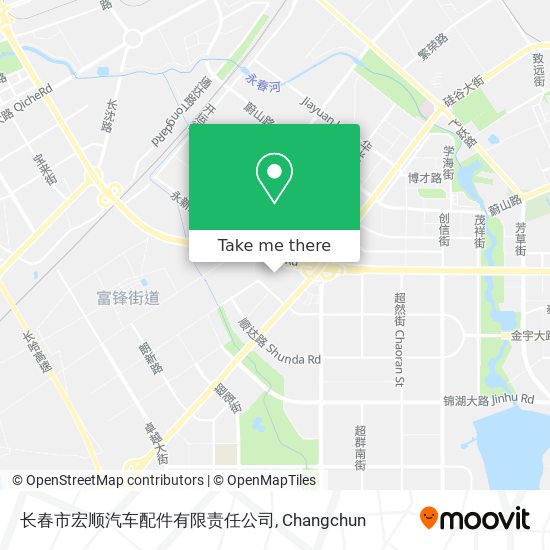 长春市宏顺汽车配件有限责任公司 map