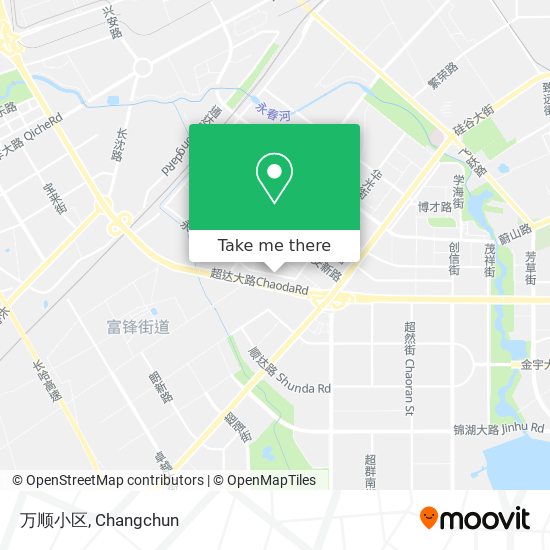 万顺小区 map