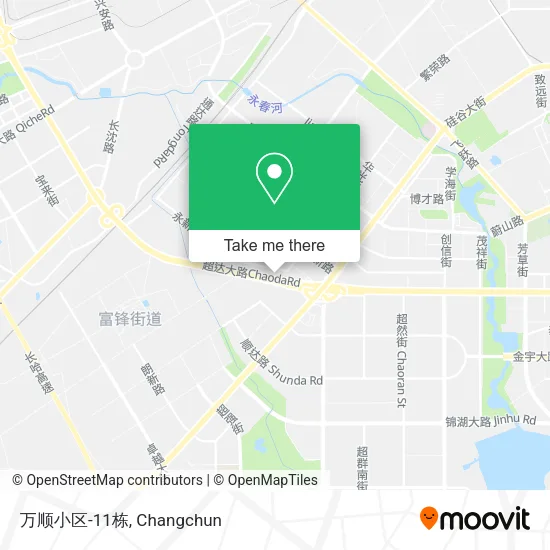 万顺小区-11栋 map