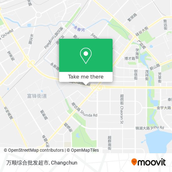 万顺综合批发超市 map