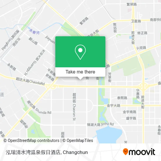 泓瑞清水湾温泉假日酒店 map
