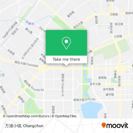 万浦小镇 map
