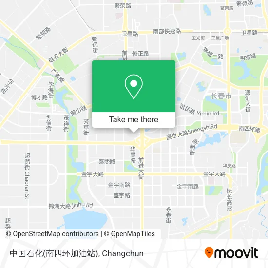中国石化(南四环加油站) map
