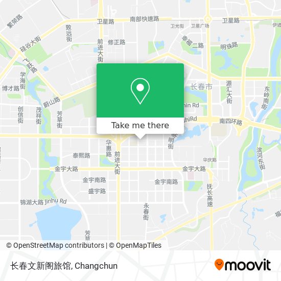 长春文新阁旅馆 map