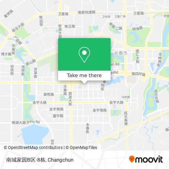 南城家园B区-8栋 map