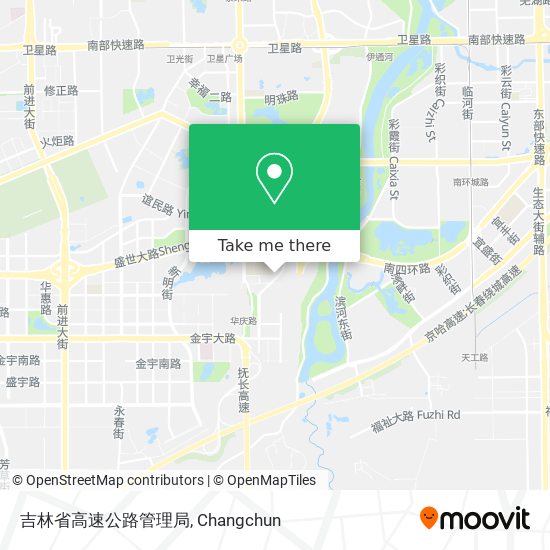吉林省高速公路管理局 map