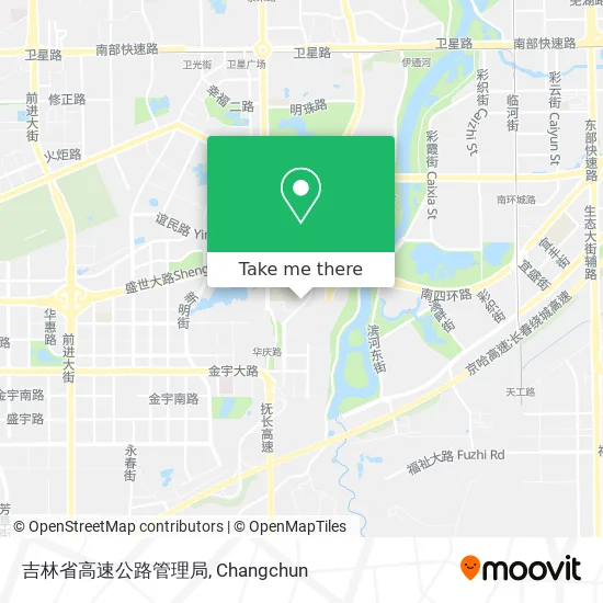 吉林省高速公路管理局 map