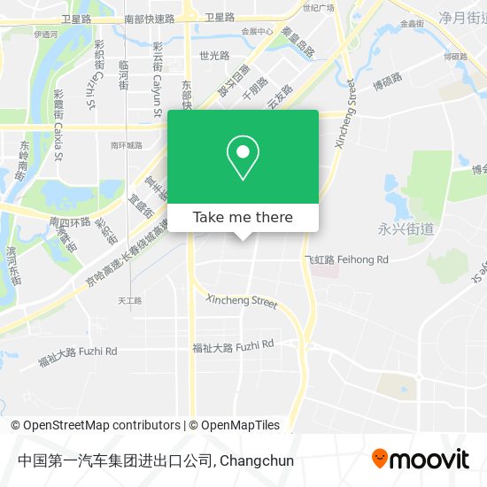 中国第一汽车集团进出口公司 map