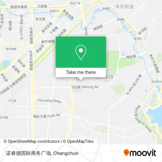 诺睿德国际商务广场 map