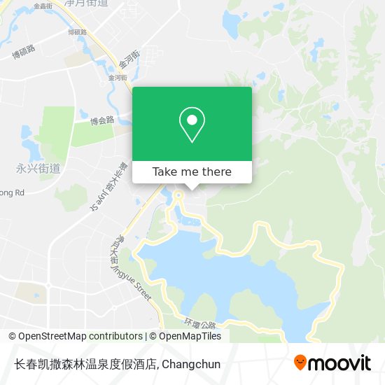 长春凯撒森林温泉度假酒店 map