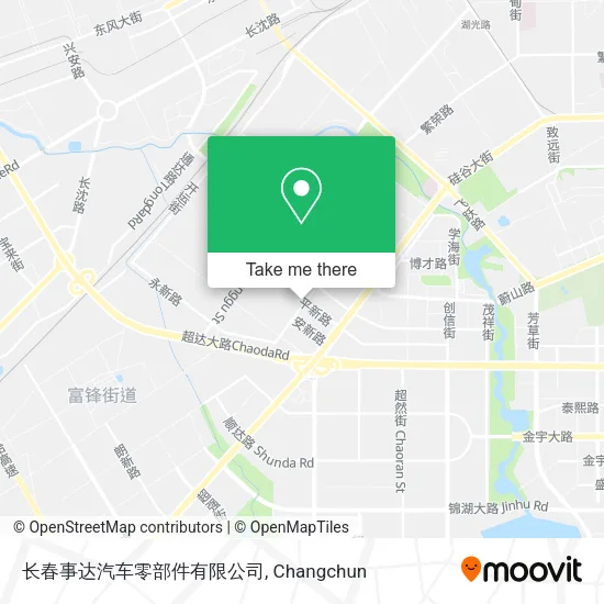 长春事达汽车零部件有限公司 map