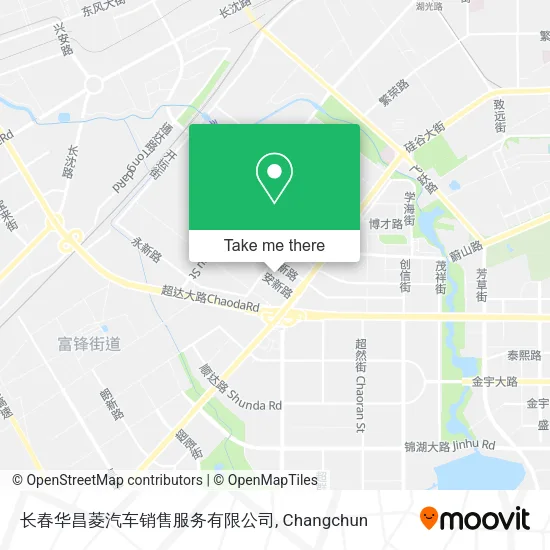 长春华昌菱汽车销售服务有限公司 map