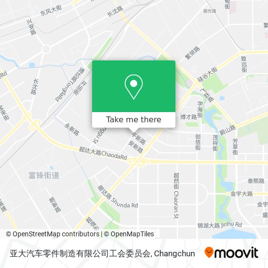亚大汽车零件制造有限公司工会委员会 map