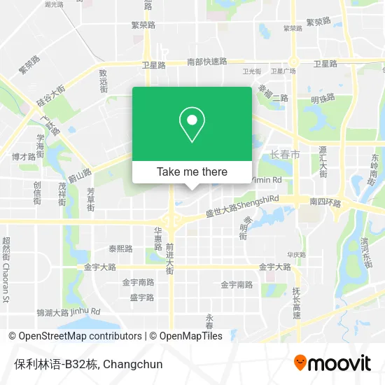 保利林语-B32栋 map