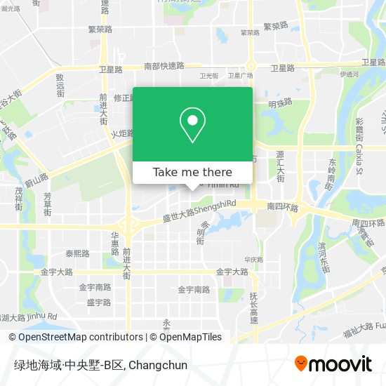 绿地海域·中央墅-B区 map