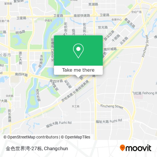 金色世界湾-27栋 map