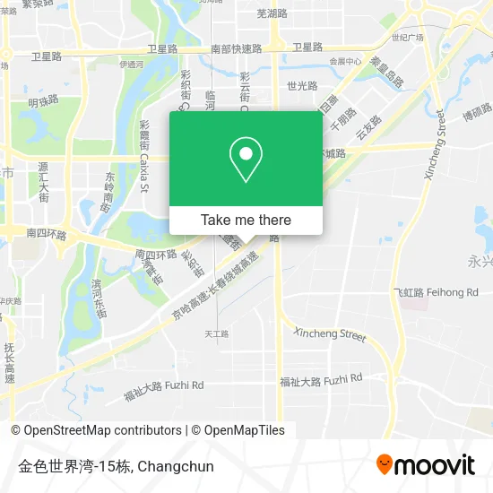 金色世界湾-15栋 map