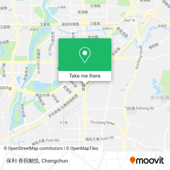保利·香槟酩悦 map