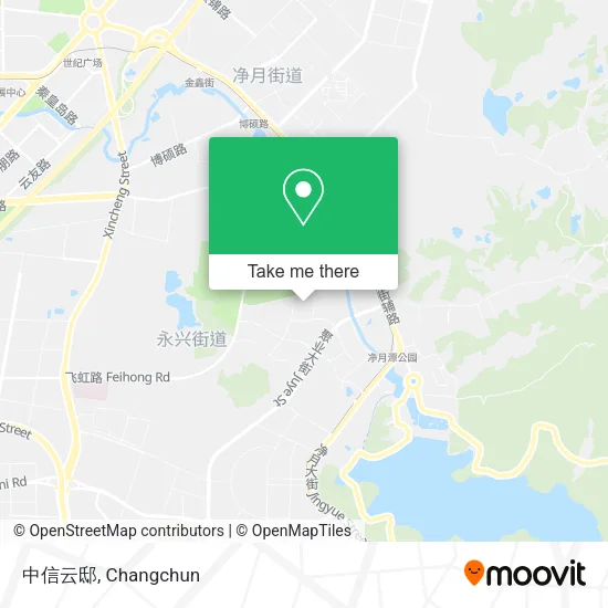 中信云邸 map