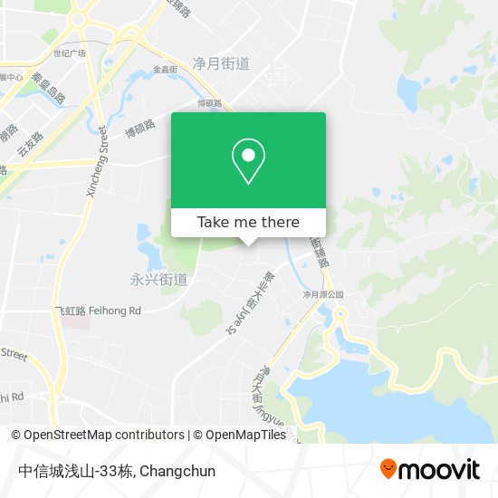 中信城浅山-33栋 map
