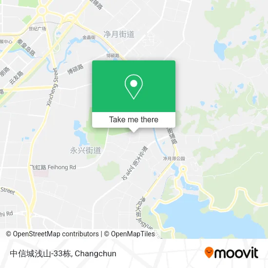 中信城浅山-33栋 map