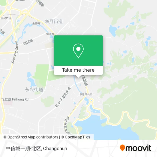 中信城一期-北区 map